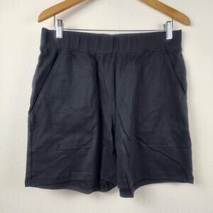 Lunya Black Men's Sleep Shorts